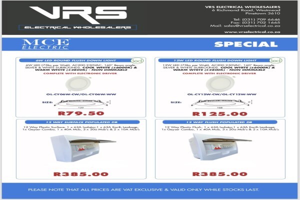 VRS Electrical Wholesalers CC