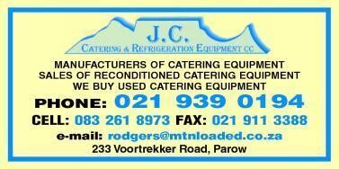J C Catering & Refrigeration Equipment CC