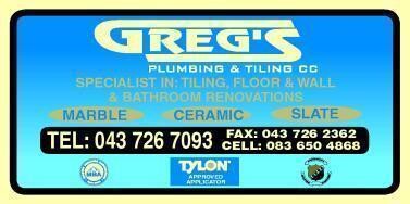 Greg's Plumbing & Tiling Cc