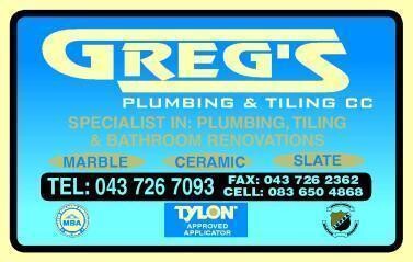 Greg's Plumbing & Tiling Cc