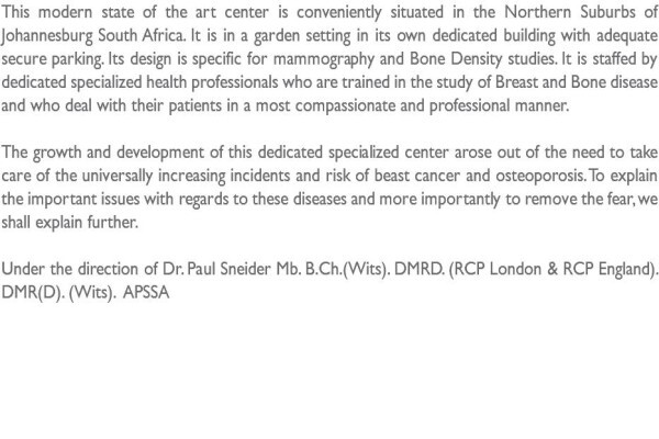 Mammography & Bone Density Centre
