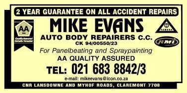 Mike Evans Auto Body Repairers