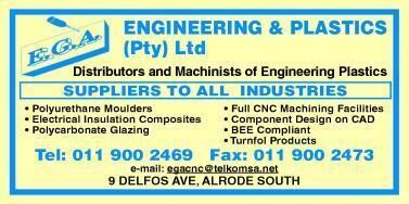 E. G. A. Engineering & Plastics (Pty) Ltd