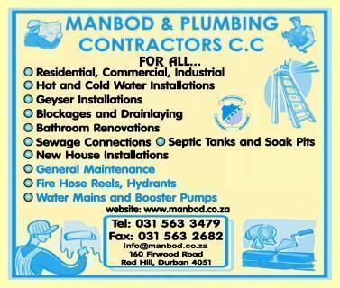 Manbod Building & Plumbing Contractors CC