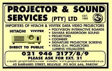 Projector & Sound Services (Pty) Ltd