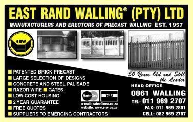 East Rand Walling (Pty) Ltd