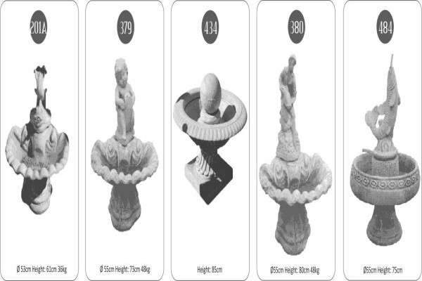 Peppino Cement Ornaments
