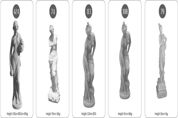 Peppino Cement Ornaments