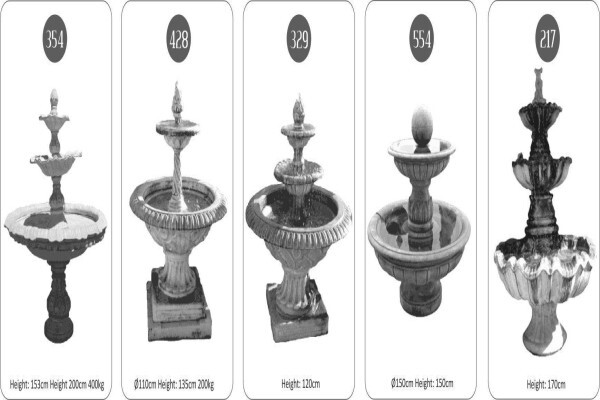 Peppino Cement Ornaments
