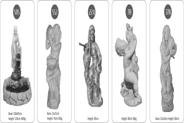 Peppino Cement Ornaments