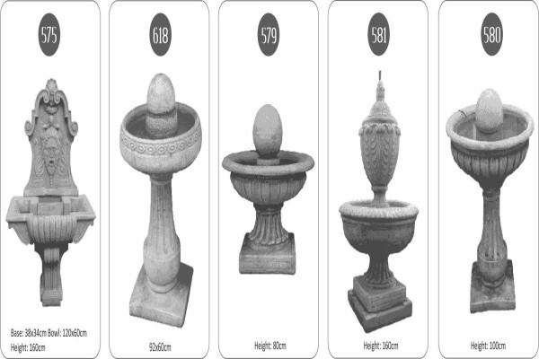 Peppino Cement Ornaments