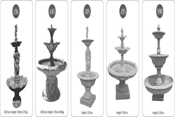 Peppino Cement Ornaments