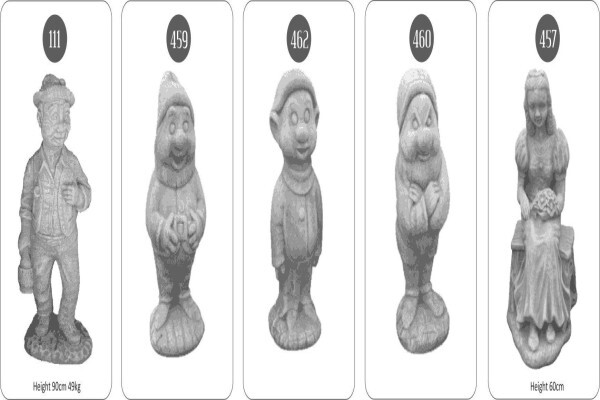 Peppino Cement Ornaments