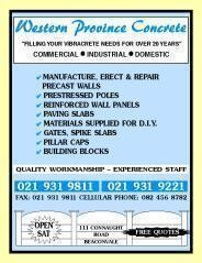 Western Province Concrete
