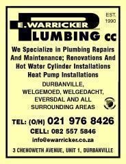 Warricker E Plumbing CC