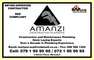 Amanzi Construction Plumbers
