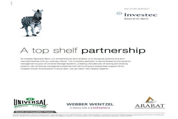 Universal Storage Systems (Pty) Ltd