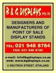 B & G Displays (Pty) Ltd