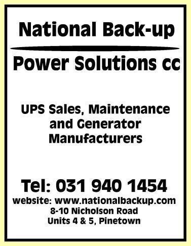 National Back Up Power Solutions CC