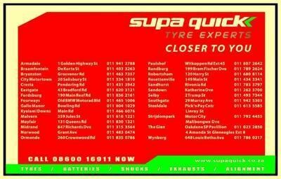 Supa Quick Auto Centres