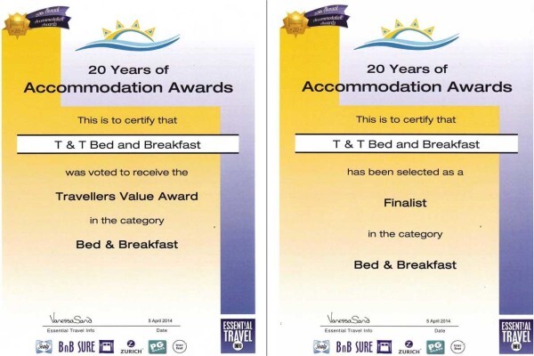 T & T Bed & Breakfast