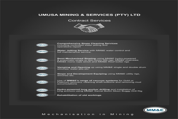 Mine Mechanisation & Umusa Mining