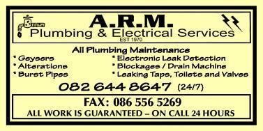 A.R.M Electrical & Plumbing