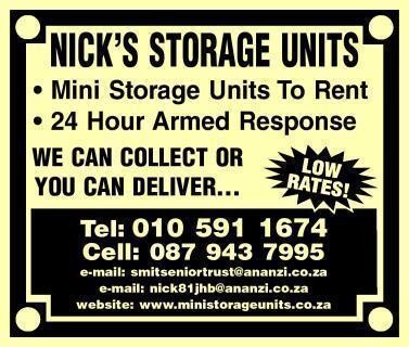 Nick's Storage Units
