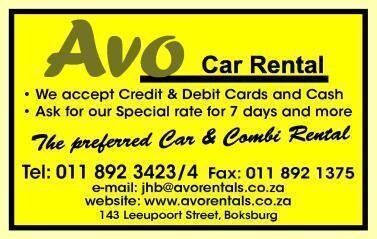 Avo Car Rental