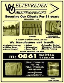 Weltevreden Fencing