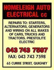 Homeleigh Auto Electrical CC
