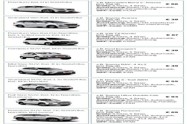 Explore Africa Car Rentals
