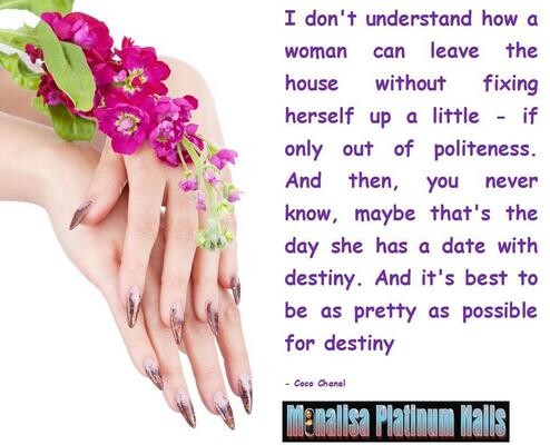Monalisa Platinum Nails