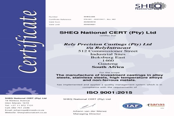 Rely Precision Casting