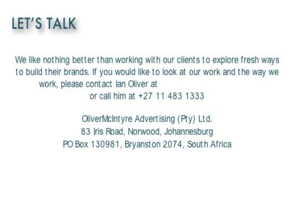 OliverMcIntyre (Pty) Ltd
