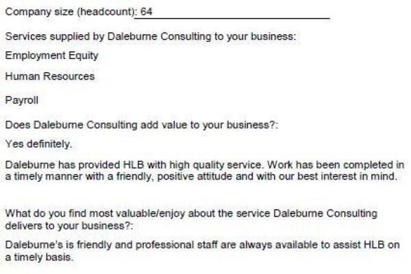 Dale Burne Consulting