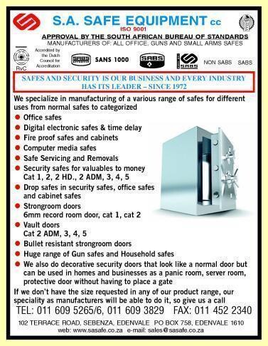 S A Safe Equipment CC