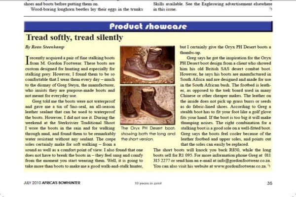 M Gordon Footwear