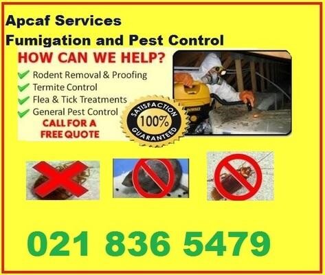 Apcaf Services(Fumigation and Pest Control)