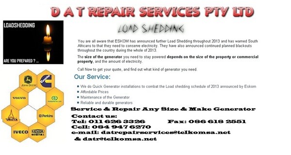 DAT REPAIR SERVICES PTY LTD
