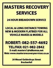 Masters Recovery Services