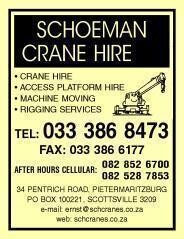 Schoeman Crane Hire (Pty) Ltd