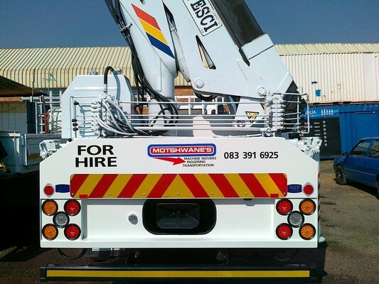Motshwane's Machine Moving & Rigging