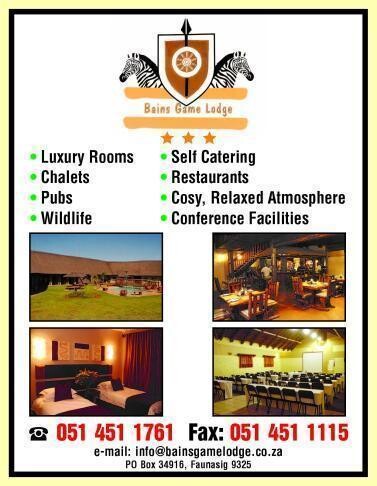 Bains Game Lodge & Conference Centre