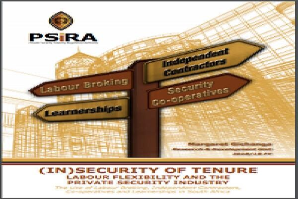 Private Security Industry Regulatory Authority