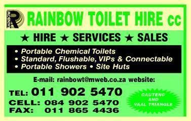 Rainbow Toilet Hire CC