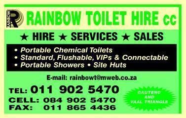 Rainbow Toilet Hire CC
