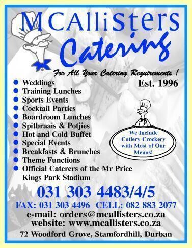 McAllisters Catering CC