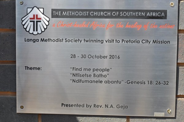 Methodist Church of Southern Africa (Pretoria City Mission)