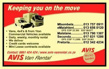 Avis Van Rental